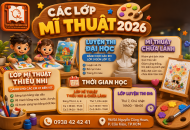 KHAI GIẢNG LỚP MĨ THUẬT THIẾU NHI
