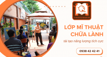 Tái tạo năng lượng tích cực qua từng nét vẽ cùng lớp mĩ thuật chữa lành